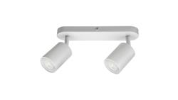 Lampa Oprawa SIENA-ALU-W/W 2xgu10 biała z białym przegubem-59520