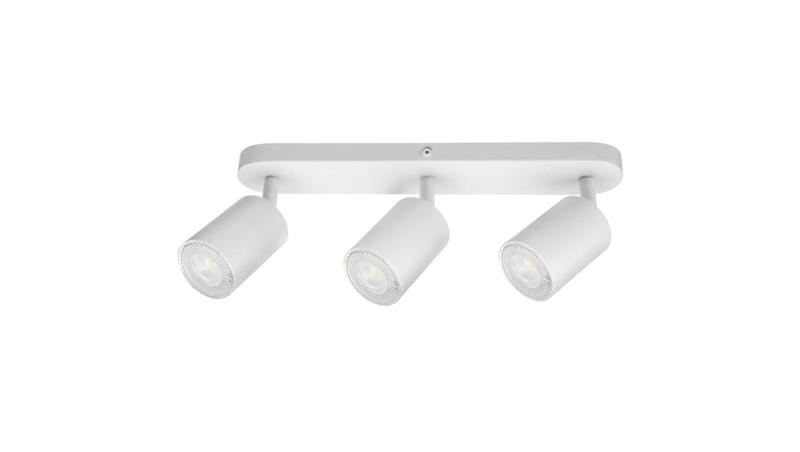 Lampa Oprawa SIENA-ALU-W/W 3xgu10 biała z białym przegubem-59522