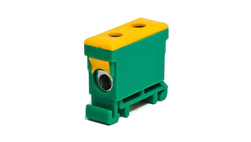 Złączka szynowa gwintowa al/cu 16mm2 zielono-żółta WLZ-35P/16Z-65005 Złączka szynowa gwintowa al/cu 16mm2 zielono-żółta WLZ-35P/16Z-65005