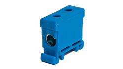 Złączka szynowa gwintowa al/cu 35mm2 niebieska WLZ-35P/35N-64869