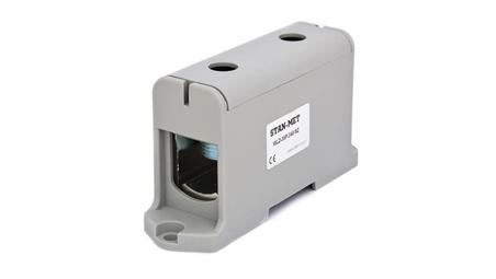 Złączka szynowa gwintowa al/cu 240mm2 szara WLZ-35P/240SZ-64914