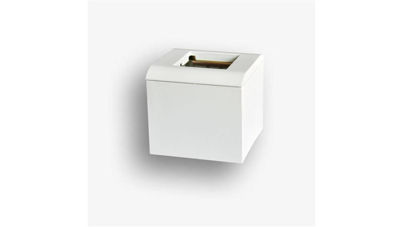 Obudowa natynkowa głęboka 65mm 2-modułowa do osprzętu 45x45 (zawiera SUP metalowy i RAM) OBUK-2-65-29850