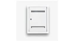 Telekomunikacyjna skrzynka mieszkaniowa p/t EmiterNet typ PW2Z (z zamkiem) wym.: 355 x 475 mm (szer. x wys.) EM/TSM-PW2Z-70926