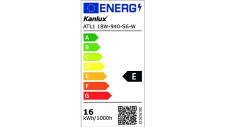 Projektor szynowy systemu TEAR LED 18W 1800lm 4000K 220-240V IP20 ATL1 18W-940-S6-W biały 33132-61177