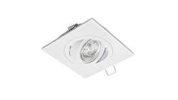 Oprawa JOTA K/1 kwadrat biała piaskowana-53084