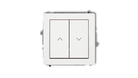 Mechanizm łącznika zwiernego żaluzjowego z podtrzymaniem DWP-88-35820