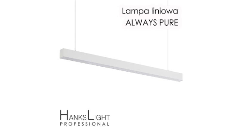 Lampa LED HanksLight,white,liniowa,alu,zwiesz,1200mm,down36W,4000K L4702110 (always pure)-56578