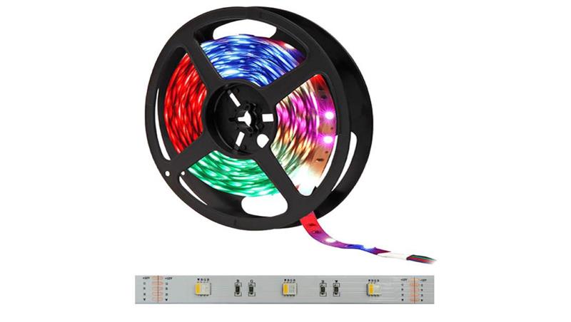 Taśma 24VDC 30 led 5050 4-chip RGBNW 1m ip20 rgb + dzienna neutralna-58716