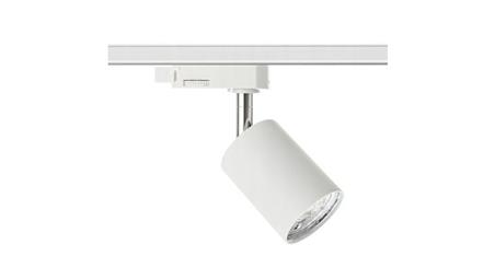 Lampa SIENA-Track-ALU-W/S-3F biała ze srebrnym przegubem 1xgu10 LUXsystem-3F (na szynę trzyfazową)-61188