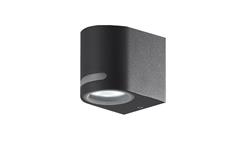 Oprawa elewacyjna WALLY-1-O-B-G GLASS 1xgu10 ip44 czarna-49998
