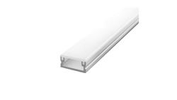 Profil STEPLUX 2m podłogowy + klosz KLIK niski (do taśmy led o szerokości max 12mm) anodowany-55385