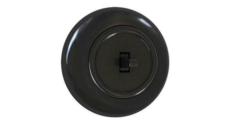 Premiumlux RETROLINE Łącznik krzyżowy z ramką czarny-44659