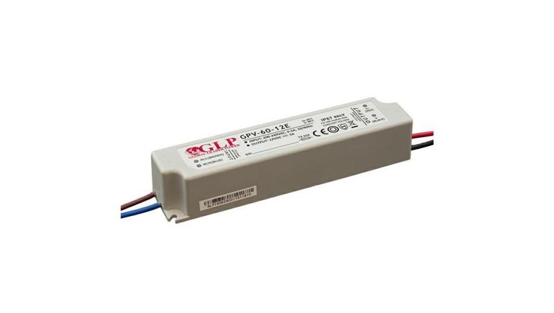 Zasilacz GPV 60W 12V DC ip67 gpv-60-12E led glp-50818 Zasilacz GPV 60W 12V DC ip67 gpv-60-12E led glp-50818