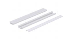 Profil led PCV Fuga Slim 16x7 2m biały ML-55438