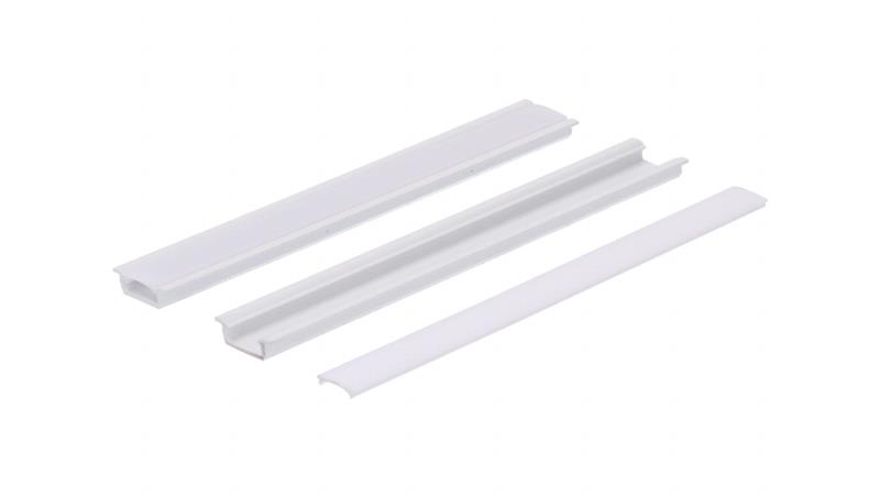 Profil led PCV Fuga Slim 16x7 2m biały ML-55438 Profil led PCV Fuga Slim 16x7 2m biały ML-55438
