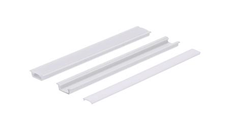Profil led PCV Fuga Slim 16x7 2m biały ML-55438