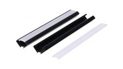 Profil led PCV Corner 22x12 2m czarny ML-55209