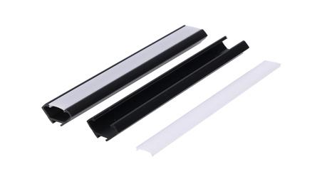 Profil led PCV Corner 22x12 2m czarny ML-55209