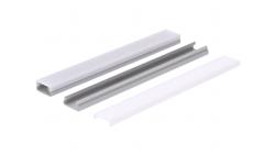 Profil led PCV Max 20x10 2m szary ML-55423