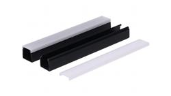 Profil led PCV Max Up 20x20 2m czarny ML-55449