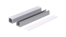 Profil led PCV Max Up 20x20 2m szary ML ML-55450