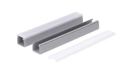 Profil led PCV Max Up 20x20 2m szary ML ML-55450