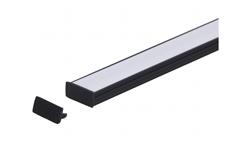 Zaślepka PCV Line Slim czarna-55433