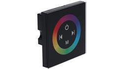 Sterownik LED panel RGB 3x4A czarny 12-24V Prescot-51282