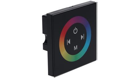 Sterownik LED panel RGB 3x4A czarny 12-24V Prescot-51282