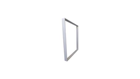 Rama montażowa do panelu LED 600x600 zatrzaskowa aluminium biała EC79026-51987