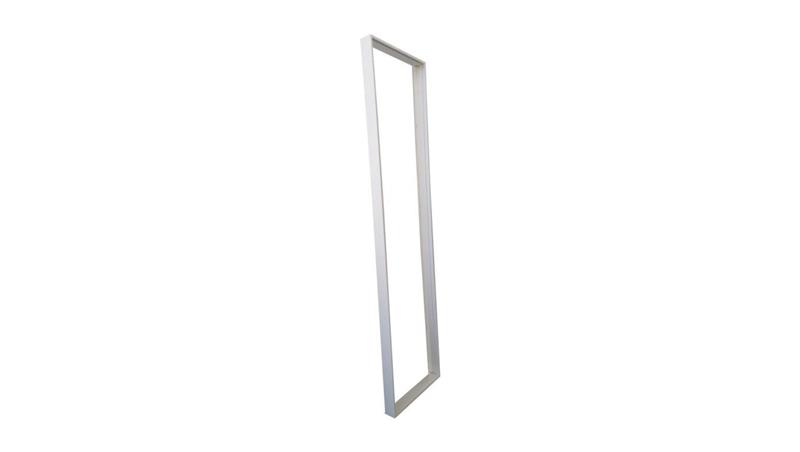 Rama montażowa do panelu LED 1200x300 zatrzaskowa aluminium biała EC79125-51998