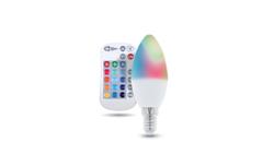 Żarówka LED E14 C37 RGB + White 5W + RC 250lm Forever Light-47446