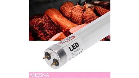 Świetlówka led T8 G13 mięsna 44cm 7W 610lm Prescot-46471