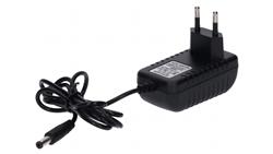 Zasilacz led gniazdkowy 12V 12W 5.5/2.1 czarny-50615