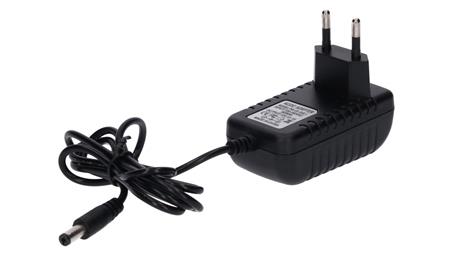 Zasilacz led gniazdkowy 12V 12W 5.5/2.1 czarny-50615