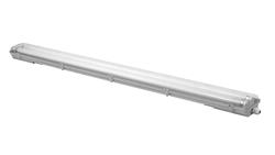 Oprawa hermetyczna na świetlówki LED 2xT8 120cm IP65 PC/PC + odbłyśnik LHR236-61155