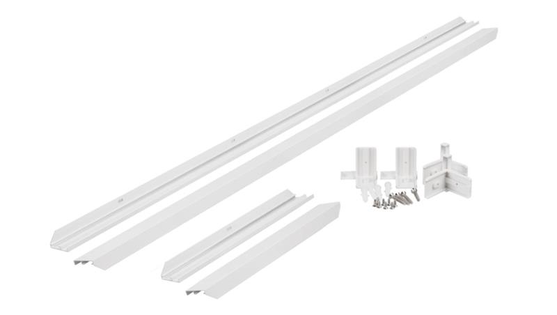 Ramka natynkowa do Panel LED 120x30 biała LOP902W-52119