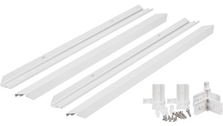 Ramka natynkowa do Panel LED 60x60 biała LOP901W-52032