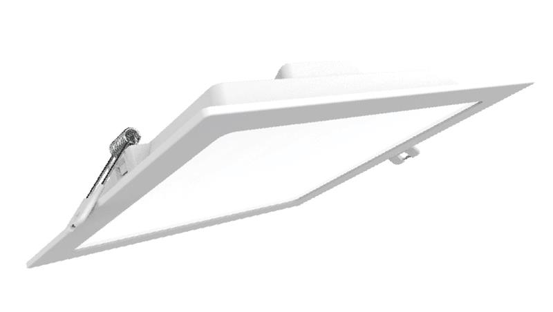 Oprawa downlight podtynk QUADRO II LED 18W 1400lm 3000K/4000K/6000K 110st IP20 LOR1805-56208