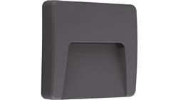 Oprawa elewacyjna ASTON 3W 4000K typ 2 kwadrat LOE032-54446