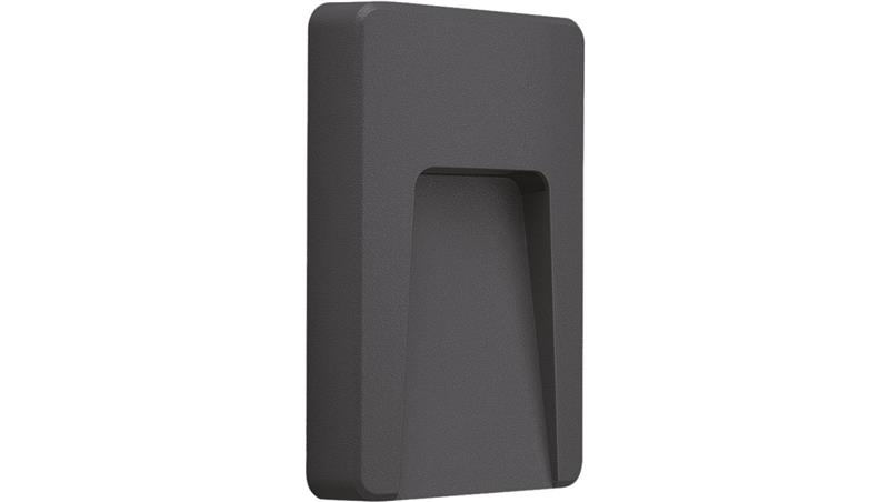 Oprawa elewacyjna ASTON 3W 4000K typ 4 prostokąt LOE034-54449