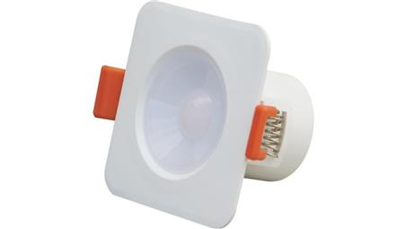 Oprawa downlight podtynk 8W 640lm 4000K 100st IP40 kwadrat HDW082WN-56214