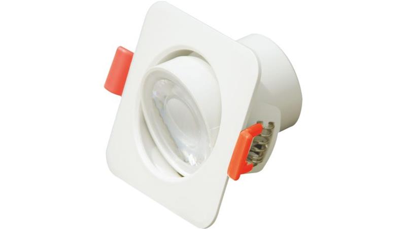 Oprawa downlight podtynk 8W 640lm 6500K 60st IP40 kwadrat HDW084MC-56219 Oprawa downlight podtynk 8W 640lm 6500K 60st IP40 kwadrat HDW084MC-56219