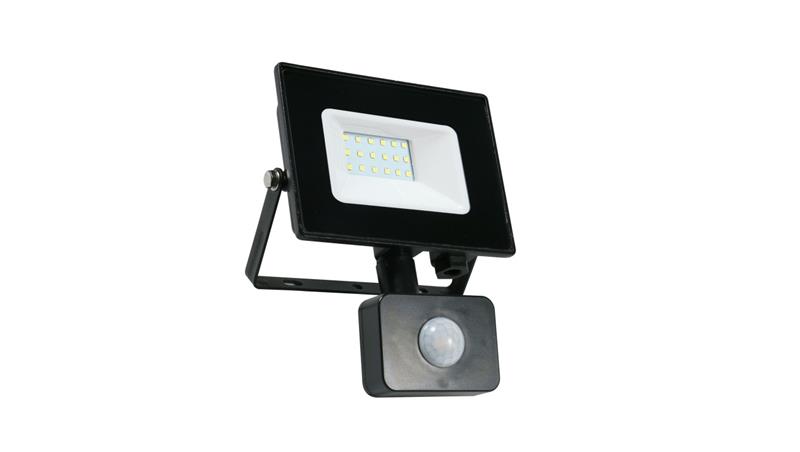 Naświetlacz LED 20W 1600LM 6000K 120st IP44 PIR czujnik HFL120CS-52485