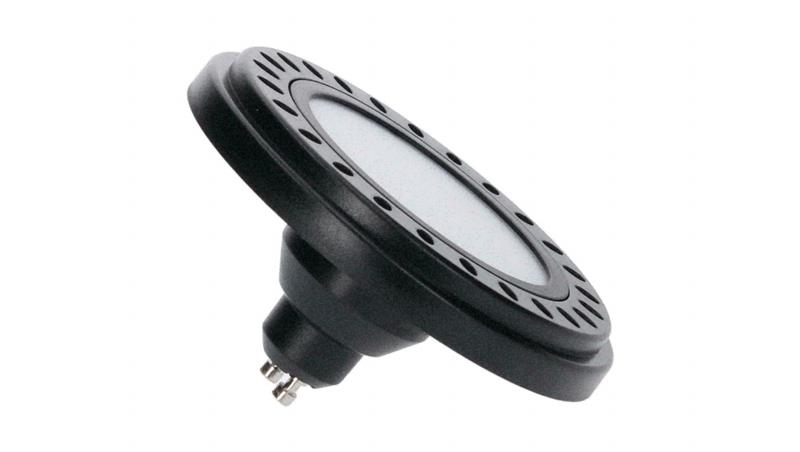 Żarówka led AR111 GU10 15W 4000K 120st. czarna-48726