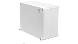 INDUSTRIAL Puszka hermetyczna n/t 220x170x107 z zawiasami IP65 szara 2717-03-70837