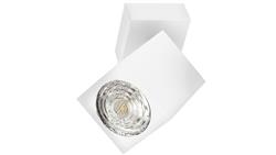Lampa OSCAR-W/W biała z białym przegubem 1xgu10-59528