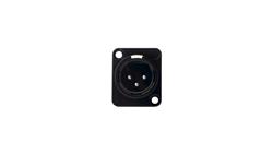 Gniazdo panelowe XLR P3M 3pin męskie LIN000010 /5szt./-39335