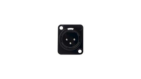 Gniazdo panelowe XLR P3M 3pin męskie LIN000010 /5szt./-39335