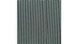 Kabel 2 żyłowy czarno-bialy 2x0,75mm2 1m w oplocie-52123